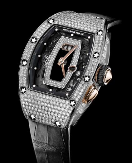 Replica Richard Mille RM 37 White Gold Watch